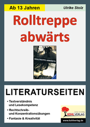 Rolltreppe abwärts - Literaturseiten - Cover
