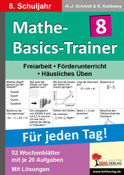 Mathe-Basics-Trainer Klasse 8