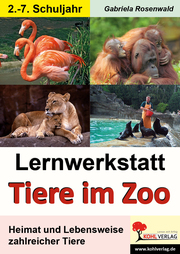 Lernwerkstatt Tiere im Zoo - Cover