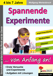 Spannende Experimente im Kindergarten - Cover