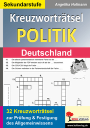 Kreuzworträtsel Politik - Deutschland