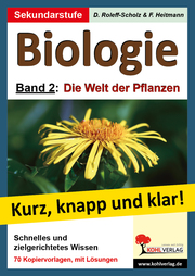 Biologie 2 - Die Welt der Pflanzen - Cover