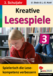 Kreative Lesespiele zur Verbesserung der Lesekompetenz - Cover