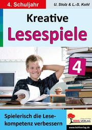 Kreative Lesespiele zur Verbesserung der Lesekompetenz 4 - Cover