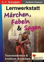 Lernwerkstatt Märchen, Fabeln und Sagen - Cover