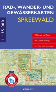 Rad-, Wander- und Gewässerkarten-Set: Spreewald