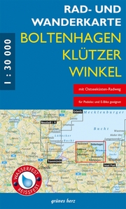 Rad- und Wanderkarte Boltenhagen, Klützer Winkel - Cover