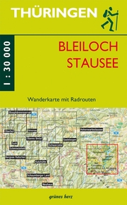 Wanderkarte Bleilochstausee - Cover