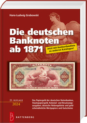 Die deutschen Banknoten ab 1871 - Cover