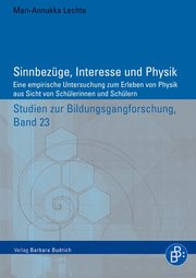 Sinnbezüge, Interesse und Physik - Cover