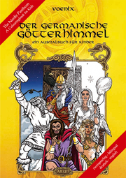 Der germanische Götterhimmel - Ein Ausmalbuch für Kinder - Cover