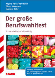 STARK Dieter Herrmann/Angela Verse-Herrmann/ Joachim Edler: Der große Berufswahltest - Cover