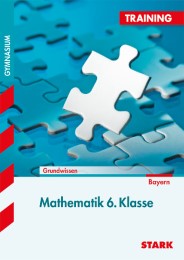 Training Gymnasium - Mathematik 6. Klasse Bayern - Cover