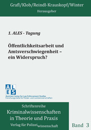 1.ALES - Tagung - Öffentlichkeitsarbeit und Amtsverschwiegenheit - ein Widerspruch? - Cover