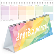 Tischkalender 'Rainbow' 2023