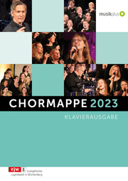 Chormappe 2023 Klavierausgabe - Cover