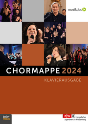 Chormappe 2024 Klavierausgabe - Cover