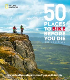 50 Places To Bike Before You Die - Cover