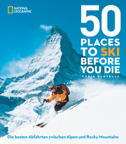 50 einmalige Orte zum Skifahren - Cover