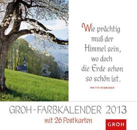Groh-Farbkalender 2013