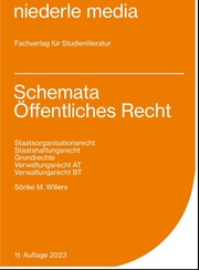 Schemata Öffentliches Recht - Karteikarten - 2023 - Cover