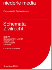Schemata Zivilrecht - Karteikarten - Cover