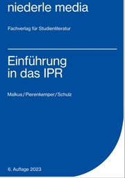 Einführung in das IPR - 2023 - Cover