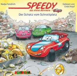 Speedy, das kleine Rennauto: Der Schatz vom Schrottplatz - Cover