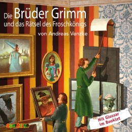 Die Brüder Grimm und das Rätsel des Froschkönigs - Cover