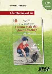 Literaturprojekt zu Hanno malt sich einen Drachen - Cover