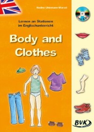 Lernen an Stationen im Englischunterricht: Body and Clothes - Cover
