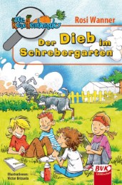 Der Dieb im Schrebergarten - Cover
