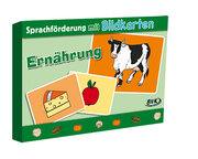 Sprachförderung mit Bildkarten Ernährung - Cover