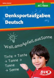 Denksportaufgaben Deutsch - Cover