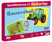 Sprachförderung mit Bildkarten 'Bauernhof' - Cover