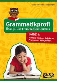 Grammatikprofi: Übungs- und Freiarbeitsmaterialien 1 - Cover