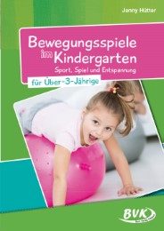 Bewegungsspiele im Kindergarten für Über-3-Jährige - Cover