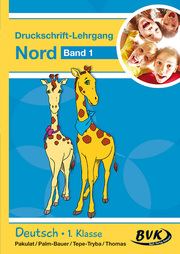 Druckschrift-Lehrgang Nord Band 1 - Cover