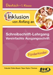 Inklusion von Anfang an - Schreibschrift-Lehrgang: Vereinfachte Ausgangsschrift - Förderkinder - Cover