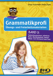 Grammatikprofi: Übungs- und Freiarbeitsmaterialien