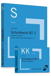Bundle Langkamp, Skript Schuldrecht BT 2 + Langkamp, Karteikarten Schuldrecht BT 2 - Cover