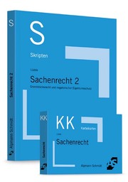 Skript Sachenrecht 2/Karteikarten Sachenrecht - Cover