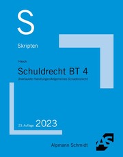 Skript Schuldrecht BT 4 - Cover