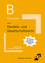 Basiswissen Handels- und Gesellschaftsrecht - Cover