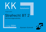 Karteikarten Strafrecht BT 2 - Cover