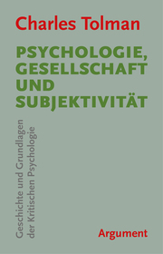 Psychologie, Gesellschaft und Subjektivität - Cover