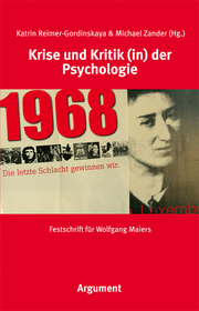 Krise und Kritik (in) der Psychologie - Cover