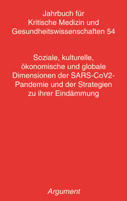 Jahrbuch für kritische Medizin und Gesundheitswissenschaften / Soziale, kulturel - Cover
