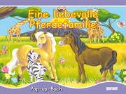 Eine Liebevolle Pferdefamilie - Pop-up Buch