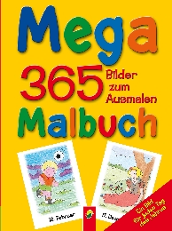 Megamalbuch gelb - Cover